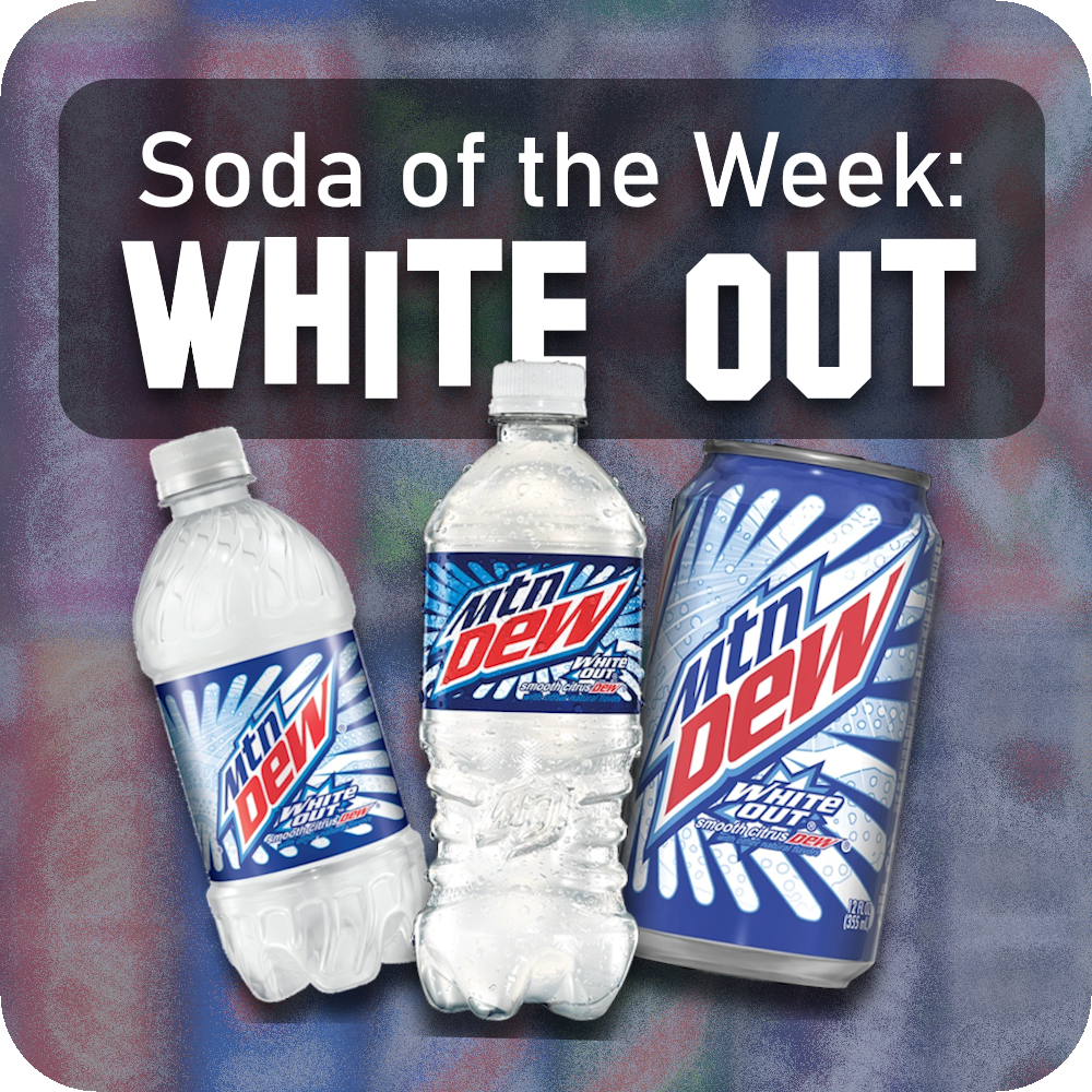 title slide for post about mountain dew white out
